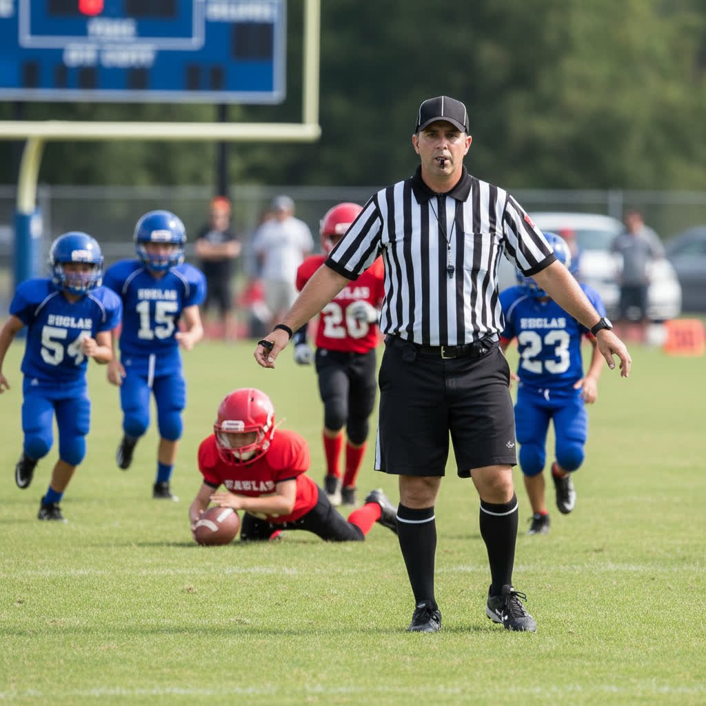 Referee Tracking Moment - Sideline Legends