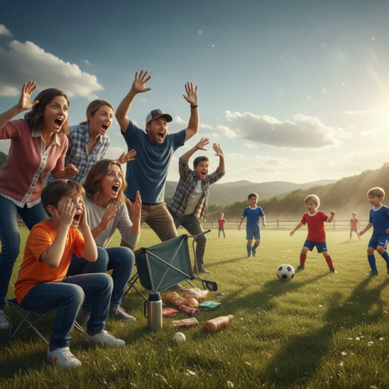 Sports parent meltdown — Sideline Legends