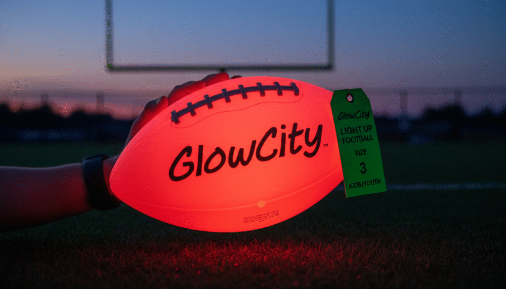 The Glow-In-The-Dark Football That Turns Any Night Into Game Night | Sideline Legends