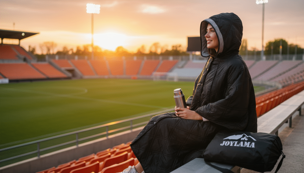 The Warm Stadium Shield Fleece Waterproof Stadium Blanke | Sideline Legends