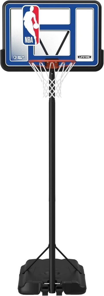 Lifetime NBA League Edition Portable Basketball Hoop | Sideline Legends