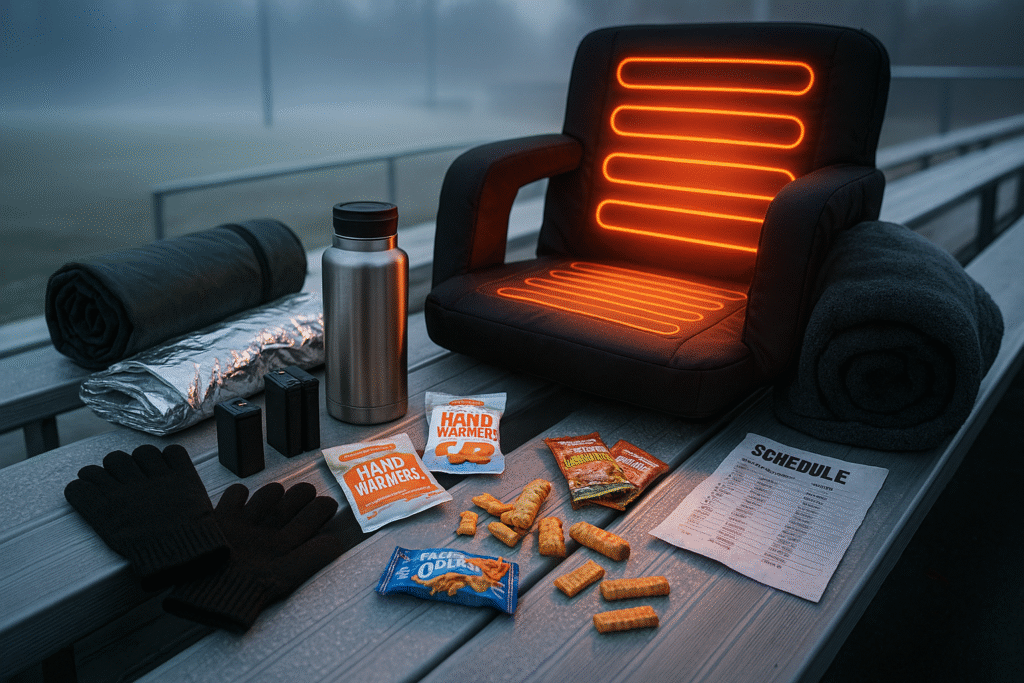 Sideline Legends Survival Hacks for Cold Sidelines.