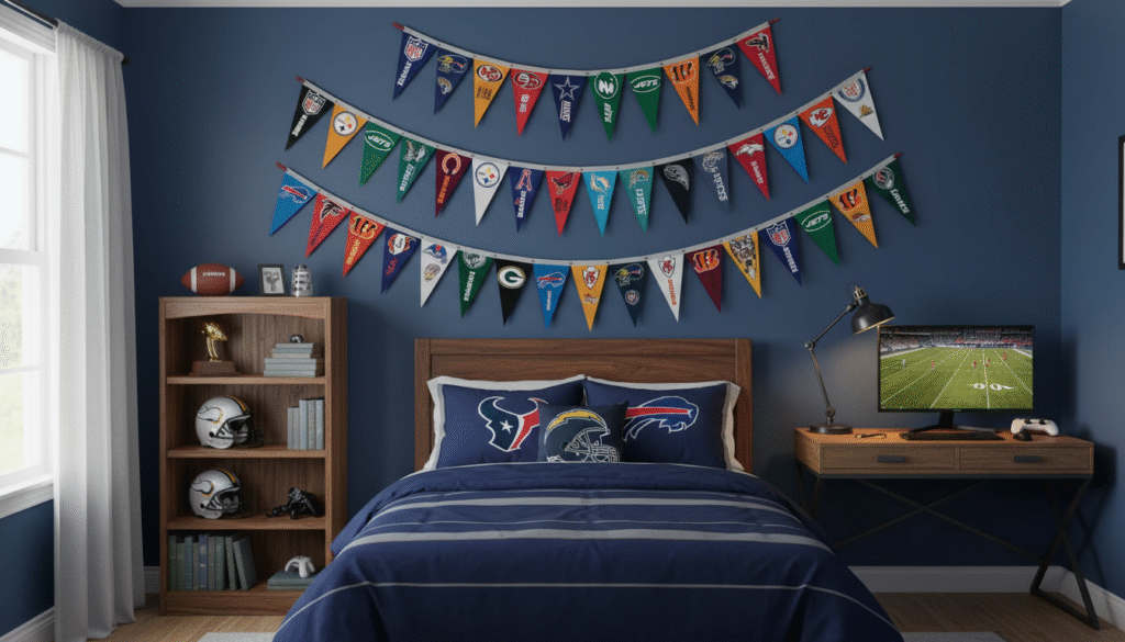 Complete NFL Mini Pennant Set – Includes Every Team | Sideline Legends