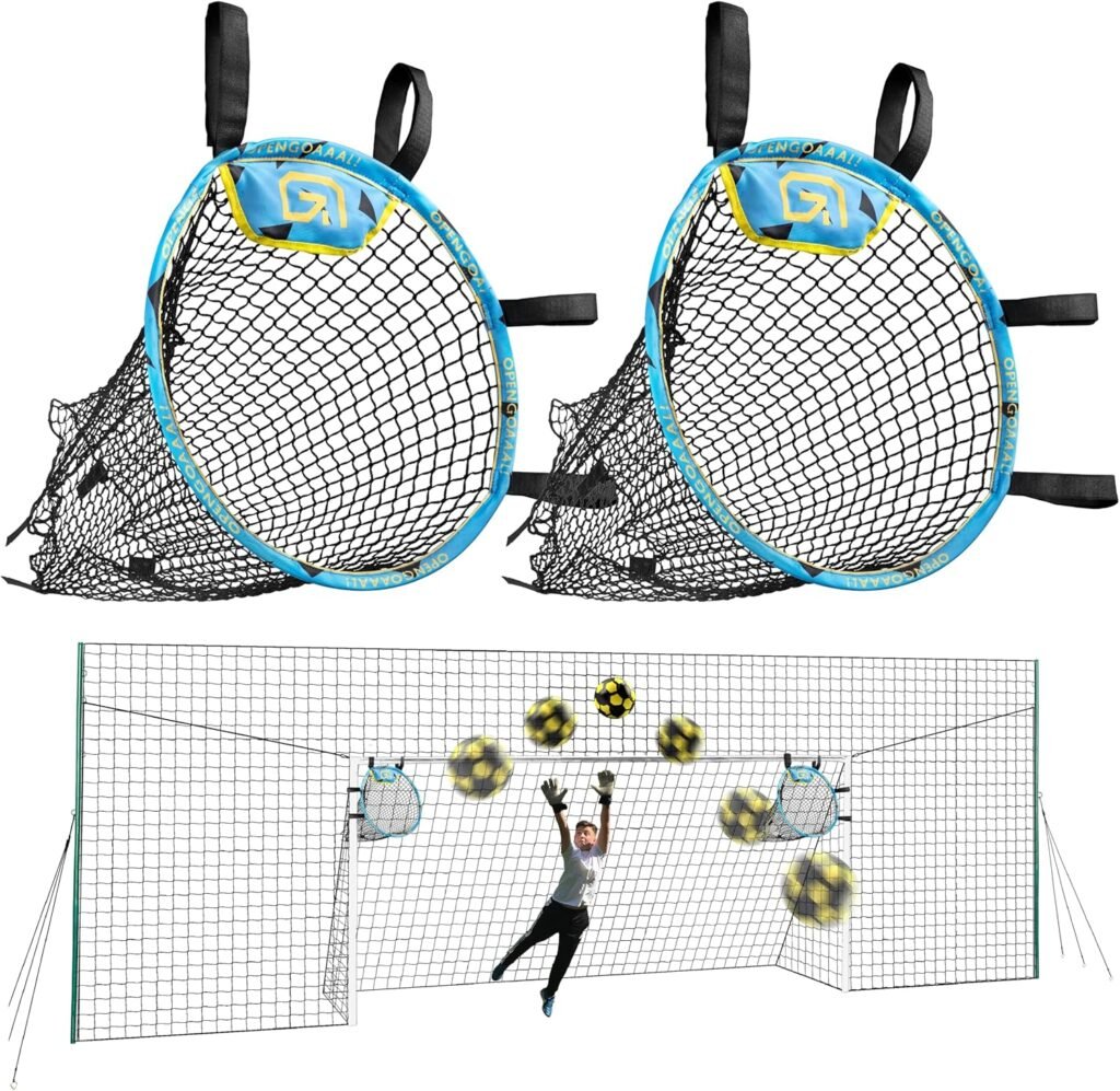 Soccer Training Rebounder and Backstop Net